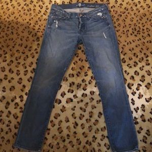 7 for All Mankind Josefina skinny boyfriend jean